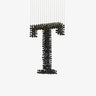 Charcoal Chandeliers T Curated Iron & Glass Chan