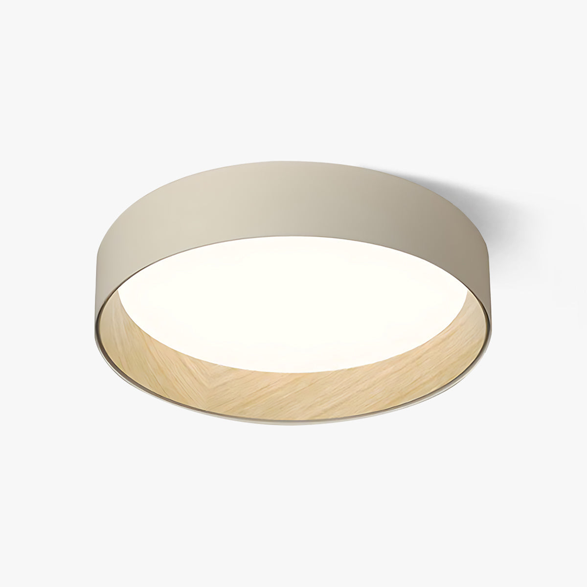 Artisan Material Ceiling Lamp | Taaks Metal & Wood Ceiling Light | Designer Minimalist Flush Mount | JINSHE | JINSHE