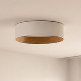 Artisan Material Ceiling Lamp View 6 | Taaks Metal & Wood Ceiling Light | Designer Minimalist Flush Mount | JINSHE | JINSHE