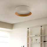 Artisan Material Ceiling Lamp View 8 | Taaks Metal & Wood Ceiling Light | Designer Minimalist Flush Mount | JINSHE | JINSHE