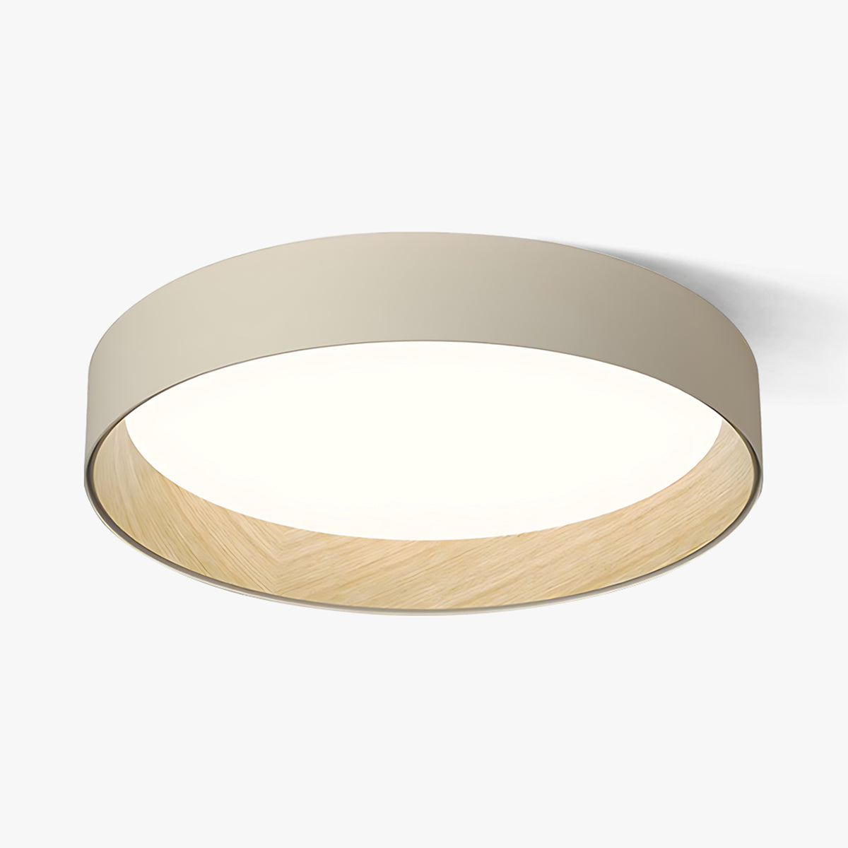 Artisan Material Ceiling Lamp View 12 | Taaks Metal & Wood Ceiling Light | Designer Minimalist Flush Mount | JINSHE | JINSHE