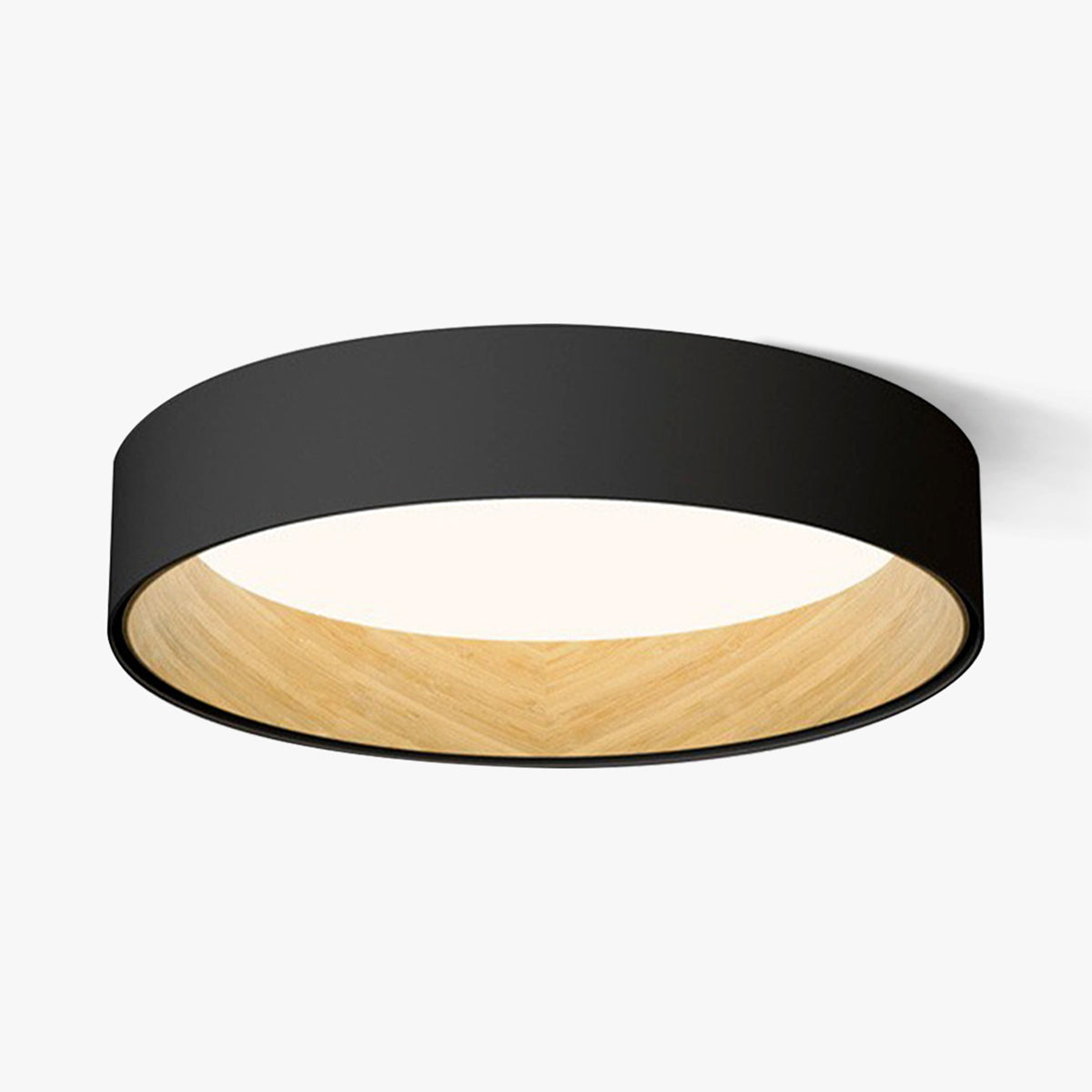 Artisan Material Ceiling Lamp View 11 | Taaks Metal & Wood Ceiling Light | Designer Minimalist Flush Mount | JINSHE | JINSHE