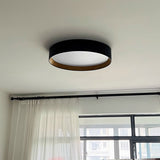 Artisan Material Ceiling Lamp View 9 | Taaks Metal & Wood Ceiling Light | Designer Minimalist Flush Mount | JINSHE | JINSHE