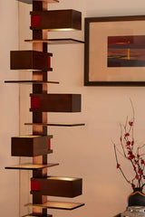 Premium Steel Floor Lamp View 7 | Taliesin Wooden Floor Lamp | Premium  | JINSHE | JINSHE