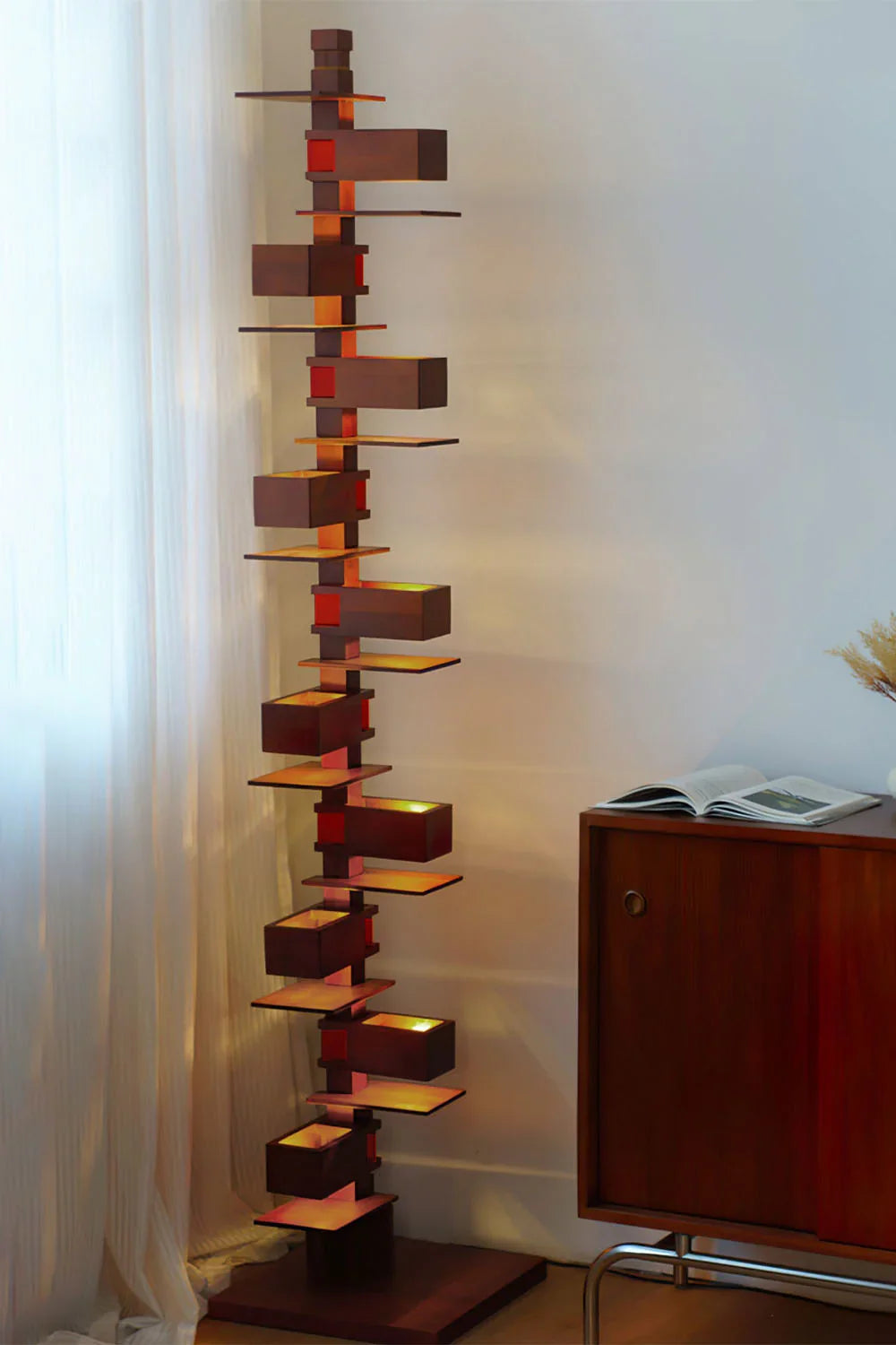 Premium Steel Floor Lamp View 17 | Taliesin Wooden Floor Lamp | Premium  | JINSHE | JINSHE