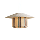 Tansora Curated Iron & Glass Pendant Light – Dia 50cm x H 26cm  ∅ 19.7 x H 10.2 finish configuration
