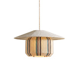 Tansora Curated Iron & Glass Pendant Light – Dia 40cm x H 21cm  ∅ 15.7 x H 8.3 finish configuration