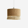 Tasmira Tassel Curated Finished Iron Pendant Lig
