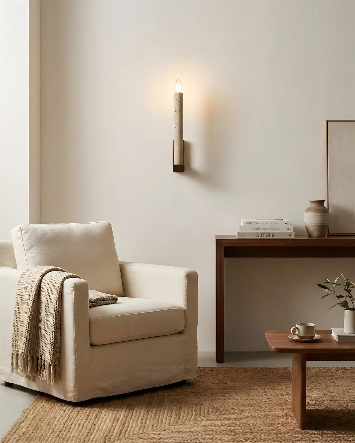 Modern Tavero Wall Sconce – Ambient Illumination in Luxury Interior Setting View 6