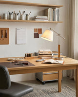 Brushed Nickel Iron craftsmanship detail on Tavian Curated Brushed Nickel Iron Table Lamp
