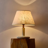 Tavien Curated Yellow Travertine Table Lamp – Dia 30cm x H 35cm ∅ 11.8 x H 13.8 finish configuration #1
