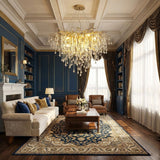 Teardrop Crystal Curated Mouth-Blown Frosted Gla – architectural ceiling profile
