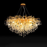 Teardrop Crystal Curated Mouth-Blown Frosted Gla – handcrafted surface texture #1