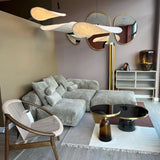 Mulberry Silk Pendant Light View 12 | Designer Wabi-Sabi Mulberry Silk Combination Chandelier | Multi-Light Silk Cluster | JINSHE | JINSHE