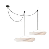 Mulberry Silk Pendant Light View 20 | Designer Wabi-Sabi Mulberry Silk Combination Chandelier | Multi-Light Silk Cluster | JINSHE | JINSHE