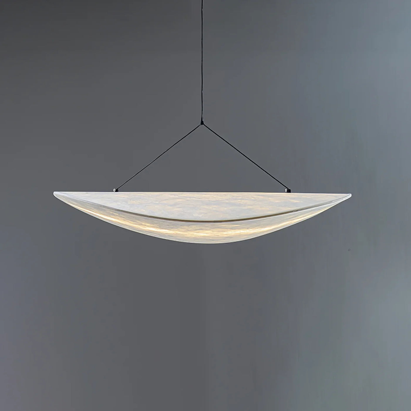 Mulberry Silk Pendant Light View 17 | Designer Wabi-Sabi Mulberry Silk Pendant Light | Luxury Silk Shade Chandelier | JINSHE | JINSHE