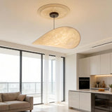 Mulberry Silk Pendant Light View 12 | Designer Wabi-Sabi Mulberry Silk Pendant Light | Luxury Silk Shade Chandelier | JINSHE | JINSHE
