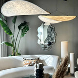 Mulberry Silk Pendant Light View 13 | Designer Wabi-Sabi Mulberry Silk Pendant Light | Luxury Silk Shade Chandelier | JINSHE | JINSHE
