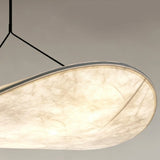 Silk Pendant Light View 15 | Designer Wabi-Sabi Silk Swag Pendant Light | Plug-In Silk Shade Chandelier | JINSHE | JINSHE