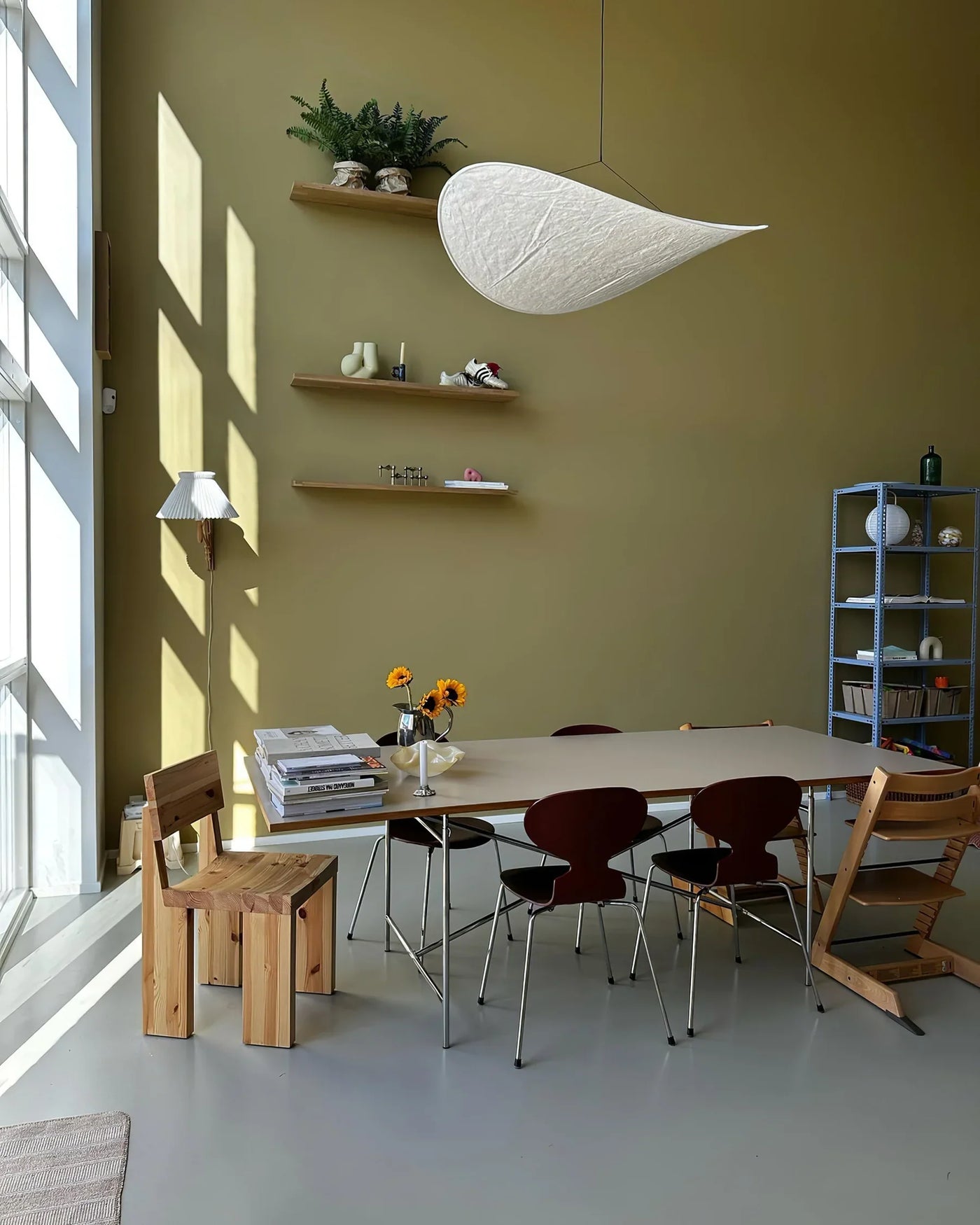Silk Pendant Light View 14 | Designer Wabi-Sabi Silk Swag Pendant Light | Plug-In Silk Shade Chandelier | JINSHE | JINSHE