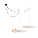 Silk Pendant Light View 13 | Designer Wabi-Sabi Silk Combination Chandelier | Multi-Light Pendant Cluster | JINSHE | JINSHE