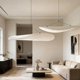 JINSHE Tense Silk Cluster Pendant Light - 3-light configuration above a dining table.