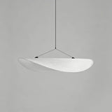 Silk Pendant Light View 16 | Designer Wabi-Sabi Silk Pendant Light | Organic Silk Shade Chandelier | JINSHE | JINSHE