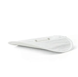JINSHE Silk & Metal Wall Sconce - White finish option showcased in a bright and airy bedroom interior.