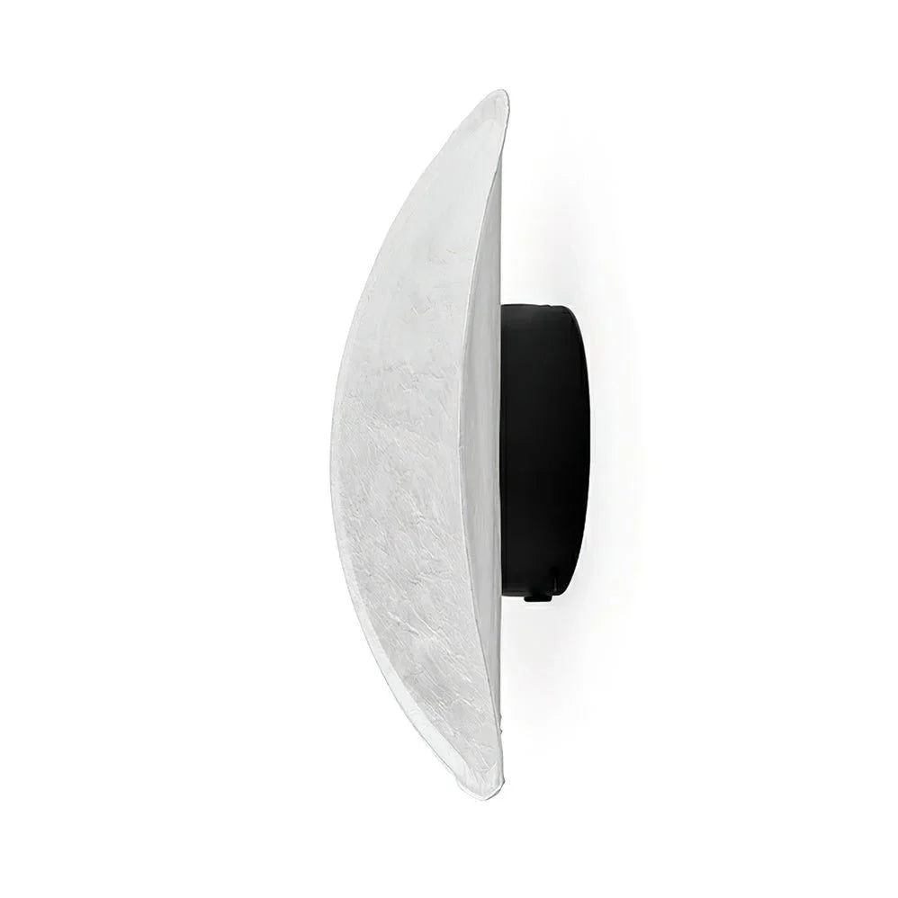 JINSHE French Designer Silk & Metal Wall Sconce | Luxury Silk Wall Light Wall Lamp - product image