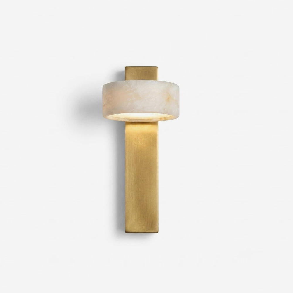 Tersus Alabaster Curated Alabaster Wall Sconce – Alabaster Wall Sconce