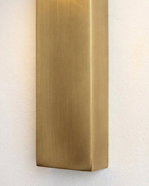 Tersus Alabaster Curated Alabaster Wall Sconce – full fixture elevation view