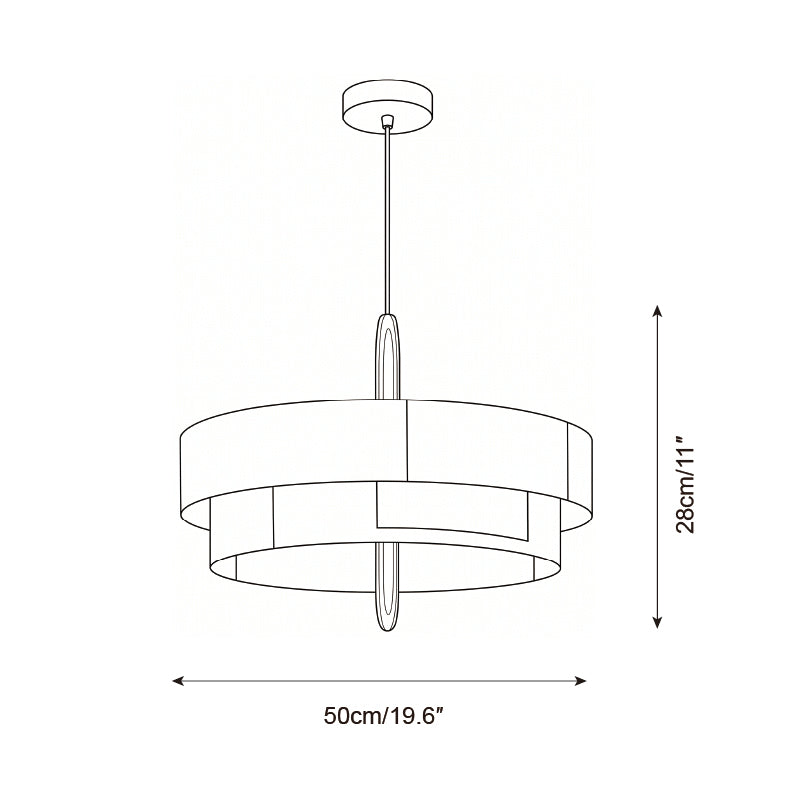 Tesselle Curated Iron & Glass Pendant Light – macro detail view
