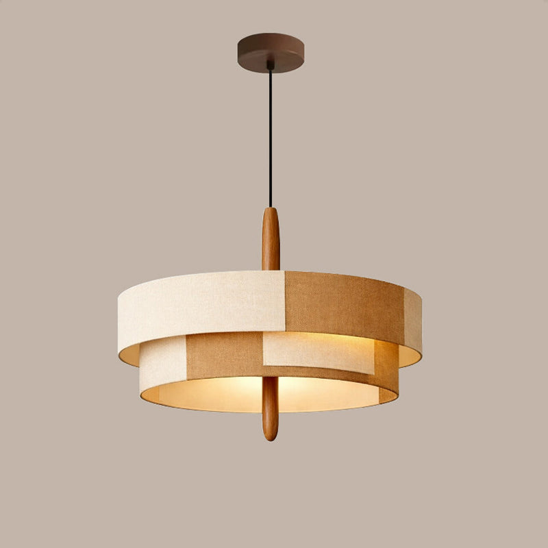 Tesselle Curated Iron & Glass Pendant Light – Dia 70cm x H 40cm  ∅ 27.5 x H 15.7 finish configuration #1