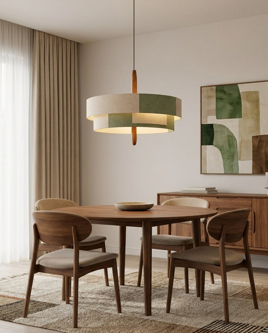 Tesselle Curated Iron & Glass Pendant Light