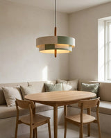 Tesselle Curated Iron & Glass Pendant Light – architectural ceiling profile