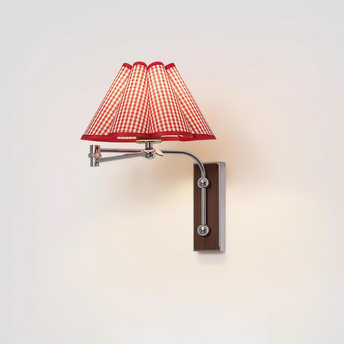 Tessina Curated Solid Hardwood Wall Sconce – illuminated warm ambiance setting