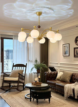 Modern Solmere Chandelier – Ambient Illumination in Luxury Interior Setting View 11