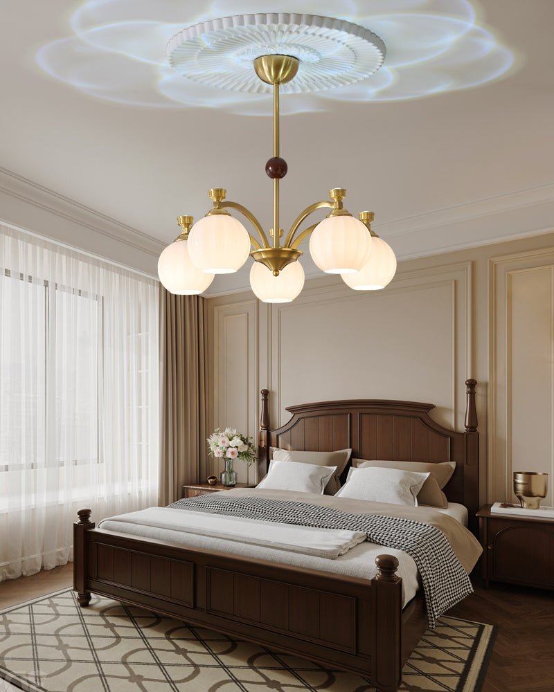 Modern Solmere Chandelier – Ambient Illumination in Luxury Interior Setting View 8