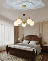 Modern Solmere Chandelier – Ambient Illumination in Luxury Interior Setting View 8