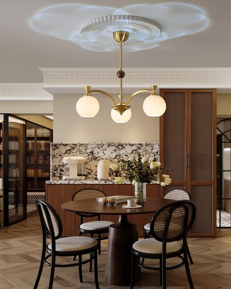 Modern Solmere Chandelier – Ambient Illumination in Luxury Interior Setting View 10