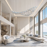 The Flying Surge Led Chandelier – Ambient Illumination in Luxury Interior Setting View 4