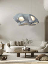 Thorne Curated Iron & Glass Chandelier – architectural ceiling profile