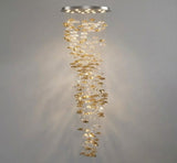 Tidal Stair Chandelier – Ambient Illumination in Luxury Interior Setting View 20