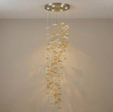 Tidal Stair Chandelier – Ambient Illumination in Luxury Interior Setting View 25