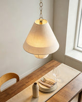 Modern Tiera Pendant Light – Handcrafted Material Texture and Detail View
