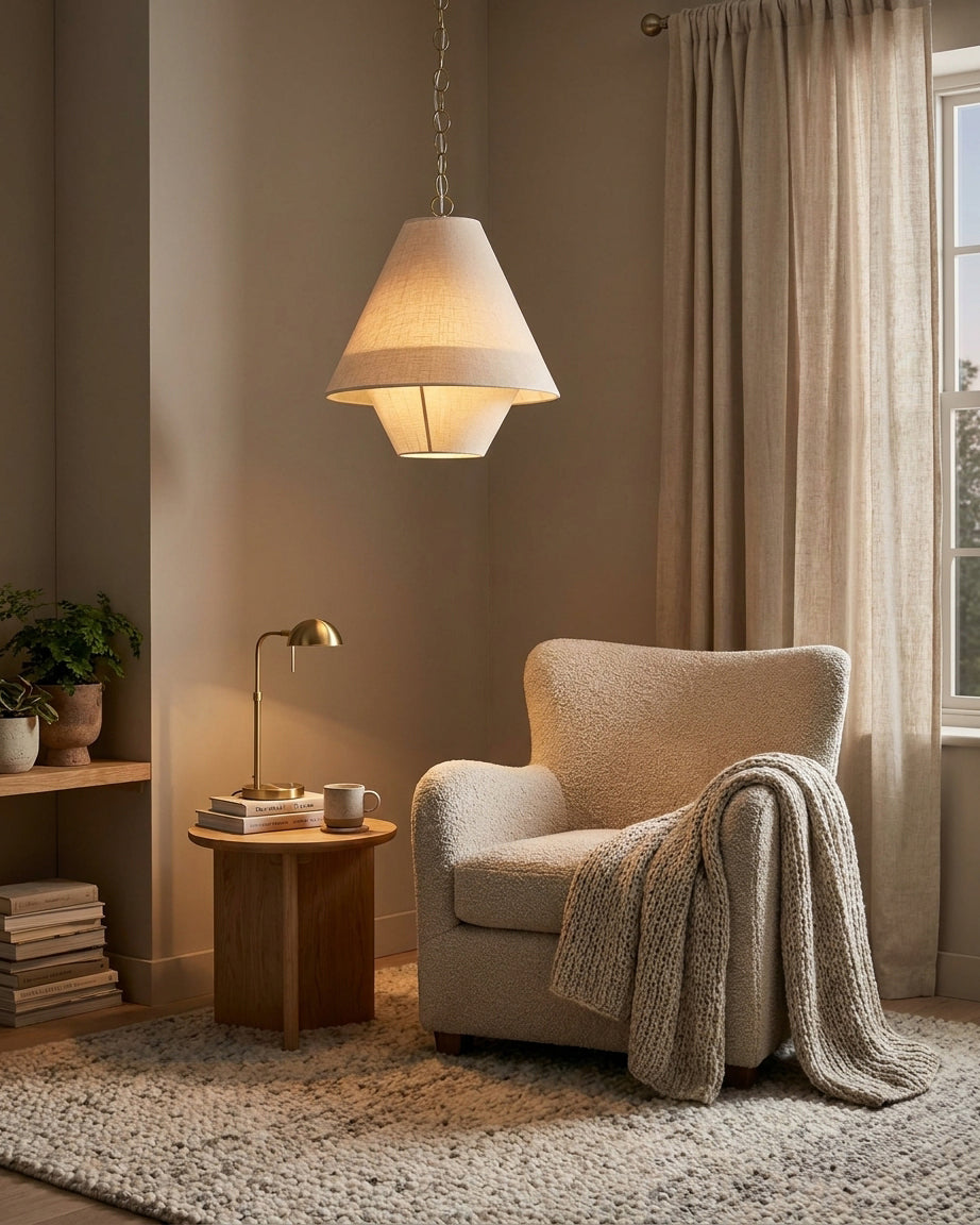 Modern Tiera Pendant Light – Ambient Illumination in Luxury Interior Setting View 8