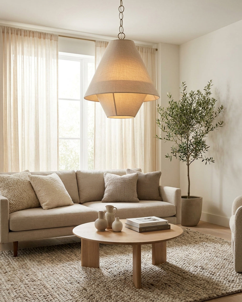 Modern Tiera Pendant Light – Ambient Illumination in Luxury Interior Setting View 12