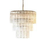 Tiered Tube Glass Curated Mouth-Blown Frosted Gl – handcrafted surface texture