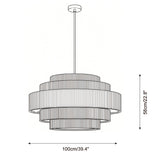 Tierelle Pendant Light – Ambient Illumination in Luxury Interior Setting View 8