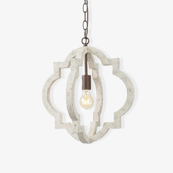 Timeless Curated Iron & Glass Chandelier